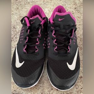 Nike FS Lite Run 2 Black Pink Sneakers